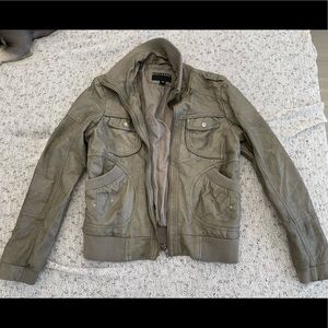 Bernardo leather jacket